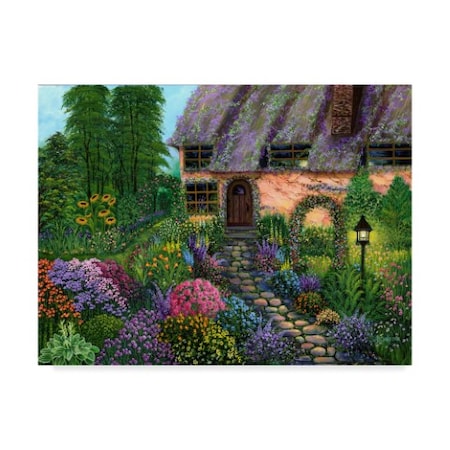 Bonnie B Cook 'The Garden' Canvas Art,14x19